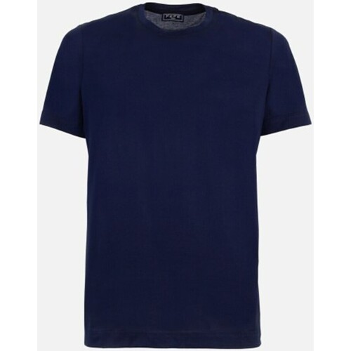 Abbigliamento Uomo T-shirt & Polo Fefe' shirt in cotone filo di scozia Blu