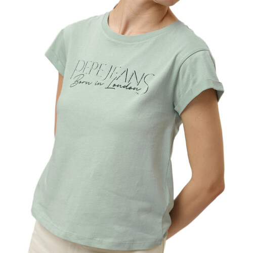 Abbigliamento Donna T-shirt maniche corte Pepe jeans PL505751 Verde
