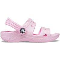 Scarpe Bambino Trekking Crocs Sandalo Classic  Glitter Rosa