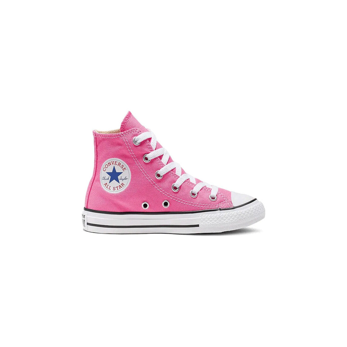 Scarpe Bambino Sneakers Converse All Star Hi Bambina Rosa