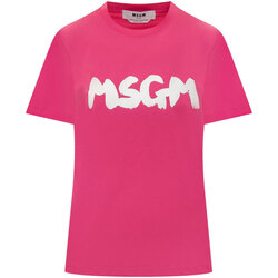 Abbigliamento Donna T-shirt maniche corte Msgm T-SHIRT Rosa