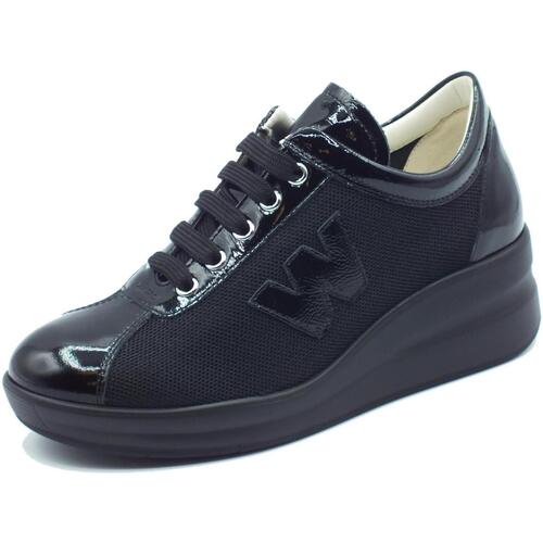 Scarpe Donna Sneakers Melluso R20252 Silvy Nero