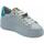 Scarpe Donna Sneakers Gio + PIA110 Combi Mix Laminati Bianco