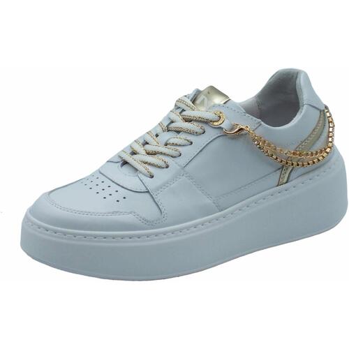 Scarpe Donna Sneakers NeroGiardini E409984D Skipper Bianco