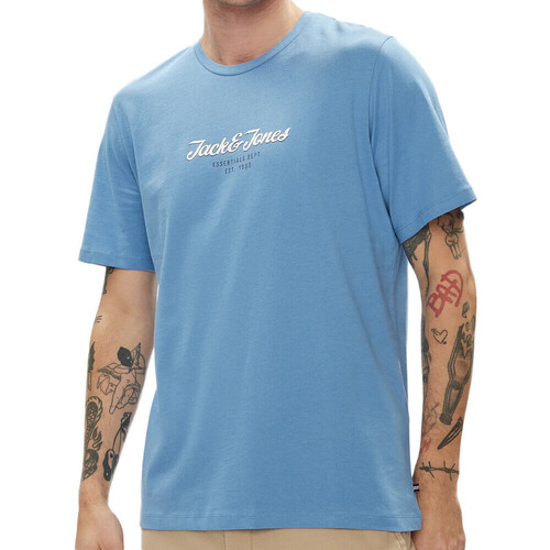 Abbigliamento Uomo T-shirt & Polo Jack & Jones 12248600 Blu