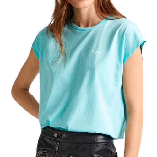 Abbigliamento Donna T-shirt maniche corte Pepe jeans PL505853 Blu