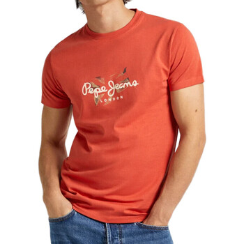 Abbigliamento Uomo T-shirt & Polo Pepe jeans PM509208 Arancio