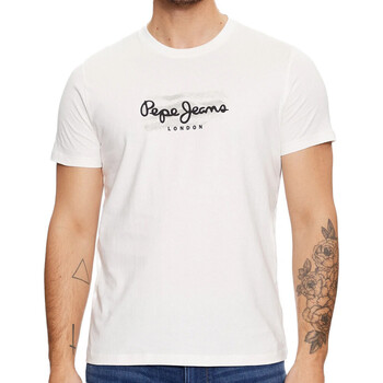 Abbigliamento Uomo T-shirt & Polo Pepe jeans PM509204 Bianco