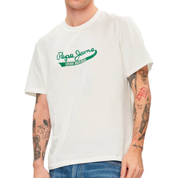 Abbigliamento Uomo T-shirt & Polo Pepe jeans PM509390 Bianco