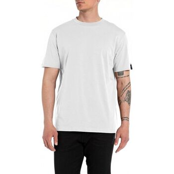Abbigliamento Uomo T-shirt maniche corte Replay T-shirt girocollo maniche corte M6796.000 Bianco