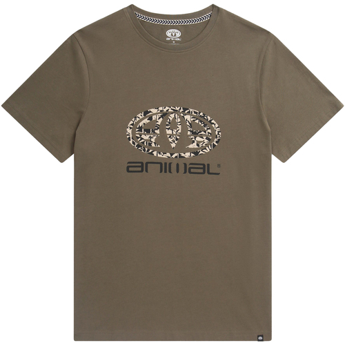 Abbigliamento Uomo T-shirts a maniche lunghe Animal Jacob Verde