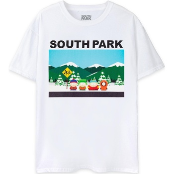 Abbigliamento Uomo T-shirts a maniche lunghe South Park Classic Bianco
