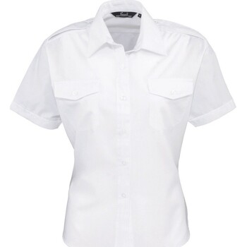 Abbigliamento Donna Camicie Premier PR312 Bianco