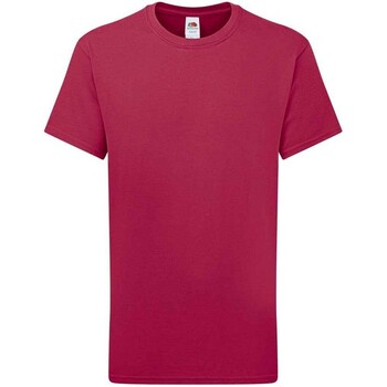 Abbigliamento Unisex bambino T-shirt maniche corte Fruit Of The Loom Iconic 195 Premium Multicolore