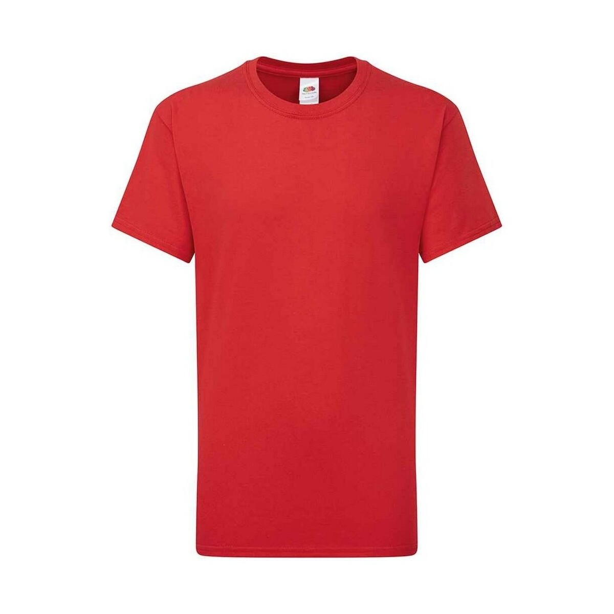 Abbigliamento Unisex bambino T-shirt maniche corte Fruit Of The Loom Iconic 195 Premium Rosso