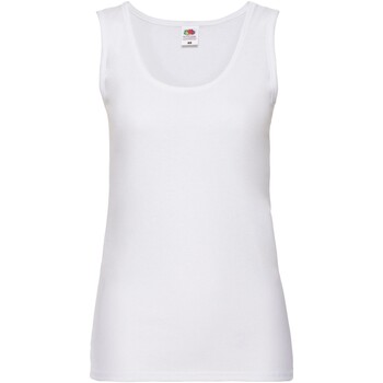 Abbigliamento Donna Top / T-shirt senza maniche Fruit Of The Loom SS051 Bianco