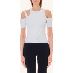 Abbigliamento Donna T-shirt & Polo Liu Jo CA4006MA61O N9025 Bianco