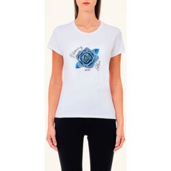 Abbigliamento Donna T-shirt & Polo Liu Jo MA4341 J5003-N9289 Bianco