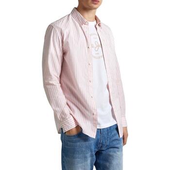 Abbigliamento Uomo Camicie maniche lunghe Pepe jeans  Rosa