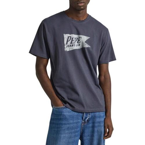 Abbigliamento Uomo T-shirt maniche corte Pepe jeans  Grigio