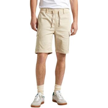 Abbigliamento Uomo Shorts / Bermuda Pepe jeans  Beige