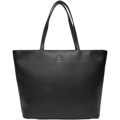 Borse Donna Tote bag / Borsa shopping Tommy Hilfiger AW0AW15720BDS Nero
