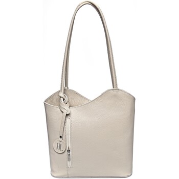 Borse Donna Tracolle Anna Luchini Tote Bag / Backpack Beige