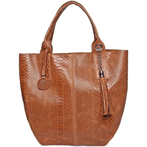 Borse Donna Tote bag / Borsa shopping Luisa Vannini Handbag Marrone