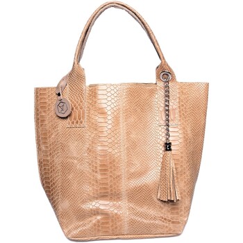 Borse Donna Tote bag / Borsa shopping Luisa Vannini Handbag Beige