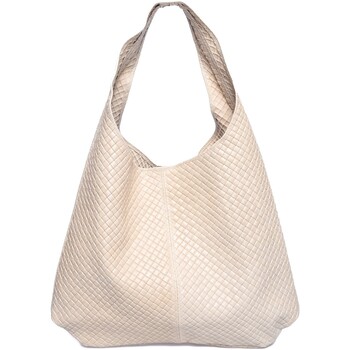Borse Donna Tote bag / Borsa shopping Luisa Vannini Shopper bag Beige