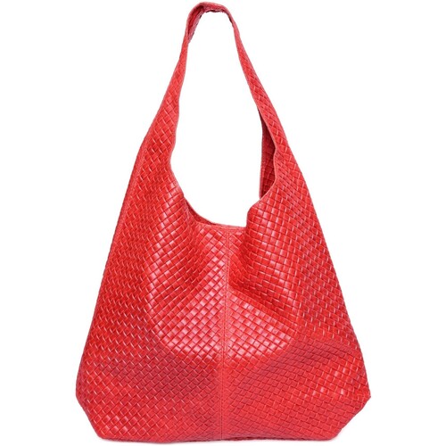 Borse Donna Tote bag / Borsa shopping Luisa Vannini Shopper bag Rosso