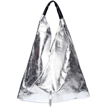 Borse Donna Tote bag / Borsa shopping Isabella Rhea Shopper bag Argento