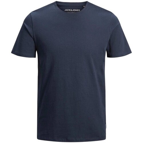 Abbigliamento Uomo T-shirt maniche corte Jack & Jones T-shirt Uomo Organic Basica Blu