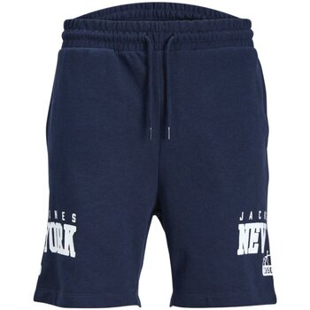 Abbigliamento Uomo Shorts / Bermuda Jack & Jones Shorts Uomo TCory Sweat Blu