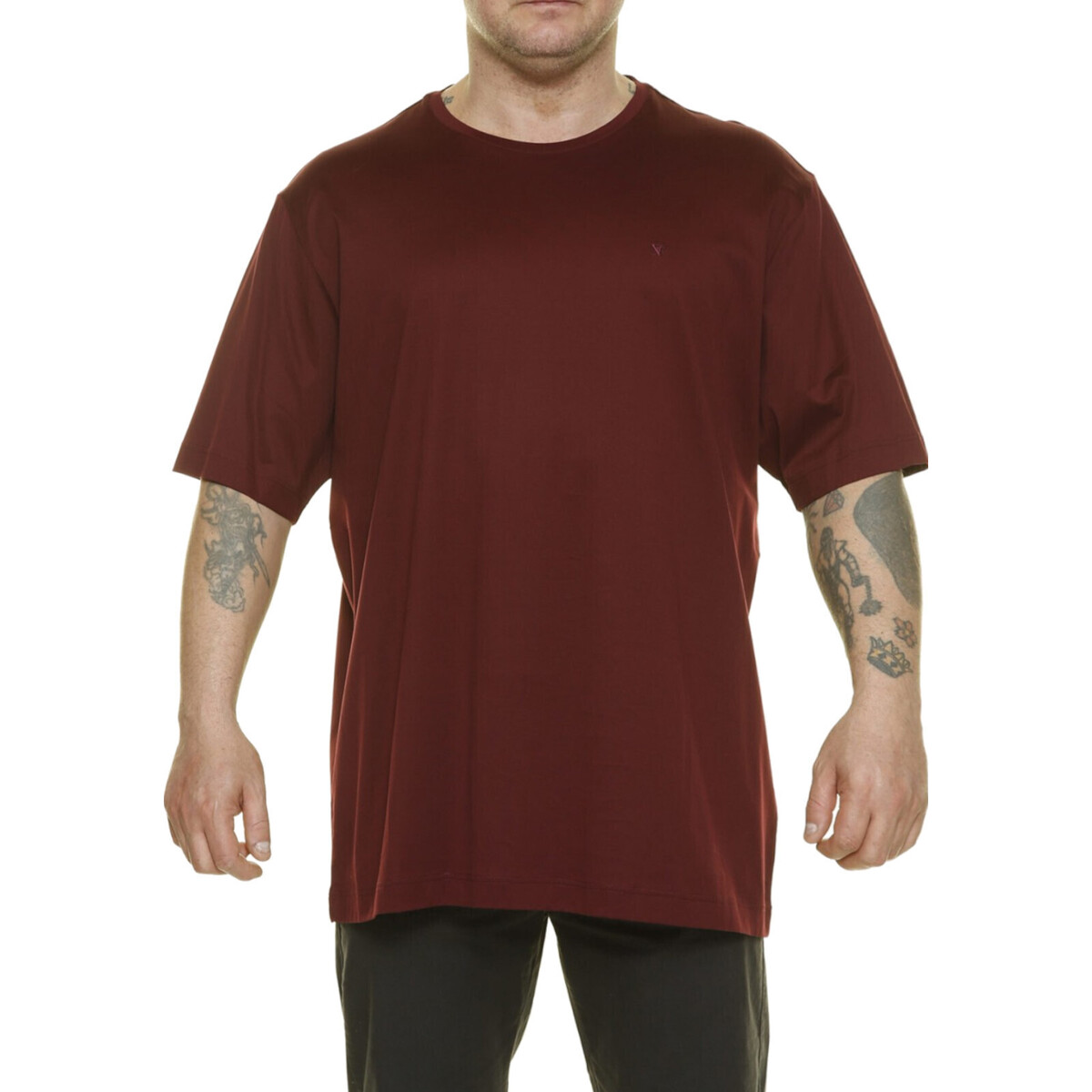 Abbigliamento Uomo T-shirt maniche corte Max Fort P24462 Bordeaux