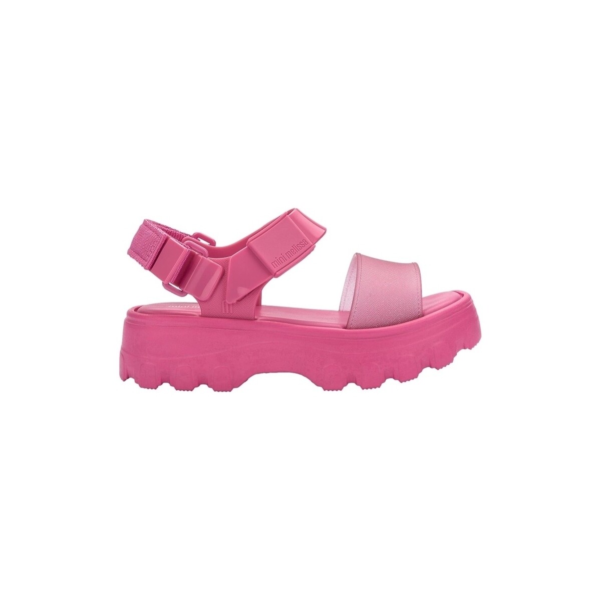 Scarpe Unisex bambino Sandali Melissa MINI  Kids Kick Off - Pink Rosa