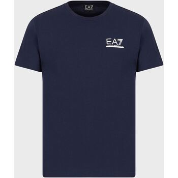 Abbigliamento Uomo T-shirt maniche corte Ea7 Emporio Armani 3KPT17 Blu