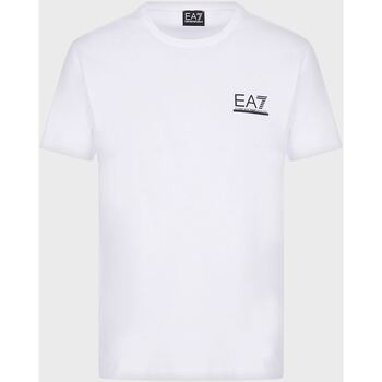 Abbigliamento Uomo T-shirt maniche corte Ea7 Emporio Armani 3KPT17 Bianco