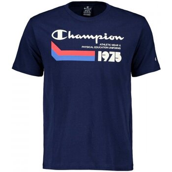 Abbigliamento Uomo T-shirt maniche corte Champion 215710 Blu