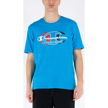Abbigliamento Uomo T-shirt & Polo Champion Legacy Azzurro