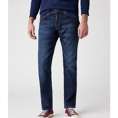 Abbigliamento Uomo Jeans slim Wrangler Greensboro 803 Blu