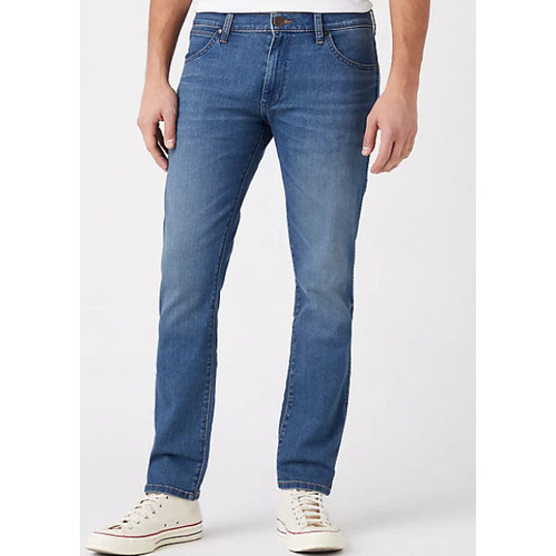 Abbigliamento Uomo Jeans Wrangler Larston 812 Blu