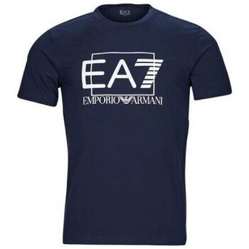Abbigliamento Uomo T-shirt & Polo Ea7 Emporio Armani 3RPT62 Blu