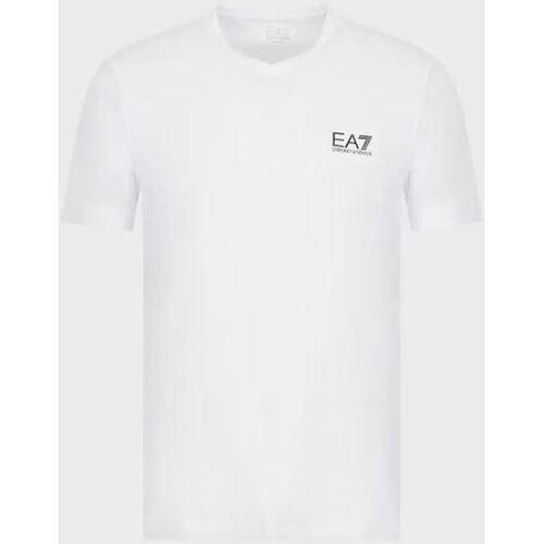 Abbigliamento Uomo T-shirt & Polo Ea7 Emporio Armani 8NPT53 Bianco