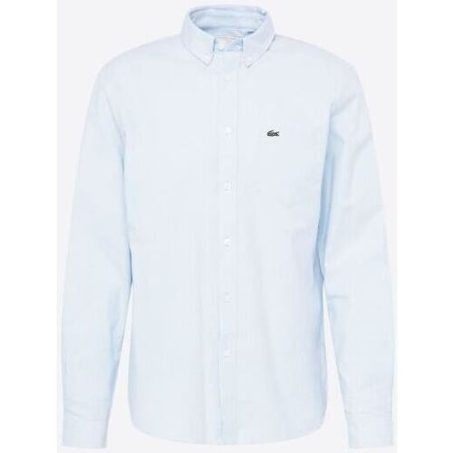 Abbigliamento Uomo Camicie maniche lunghe Lacoste CH0204 Azzurro