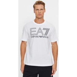 Abbigliamento Uomo T-shirt maniche corte Emporio Armani EA7 6RPT03 PJFFZ Bianco