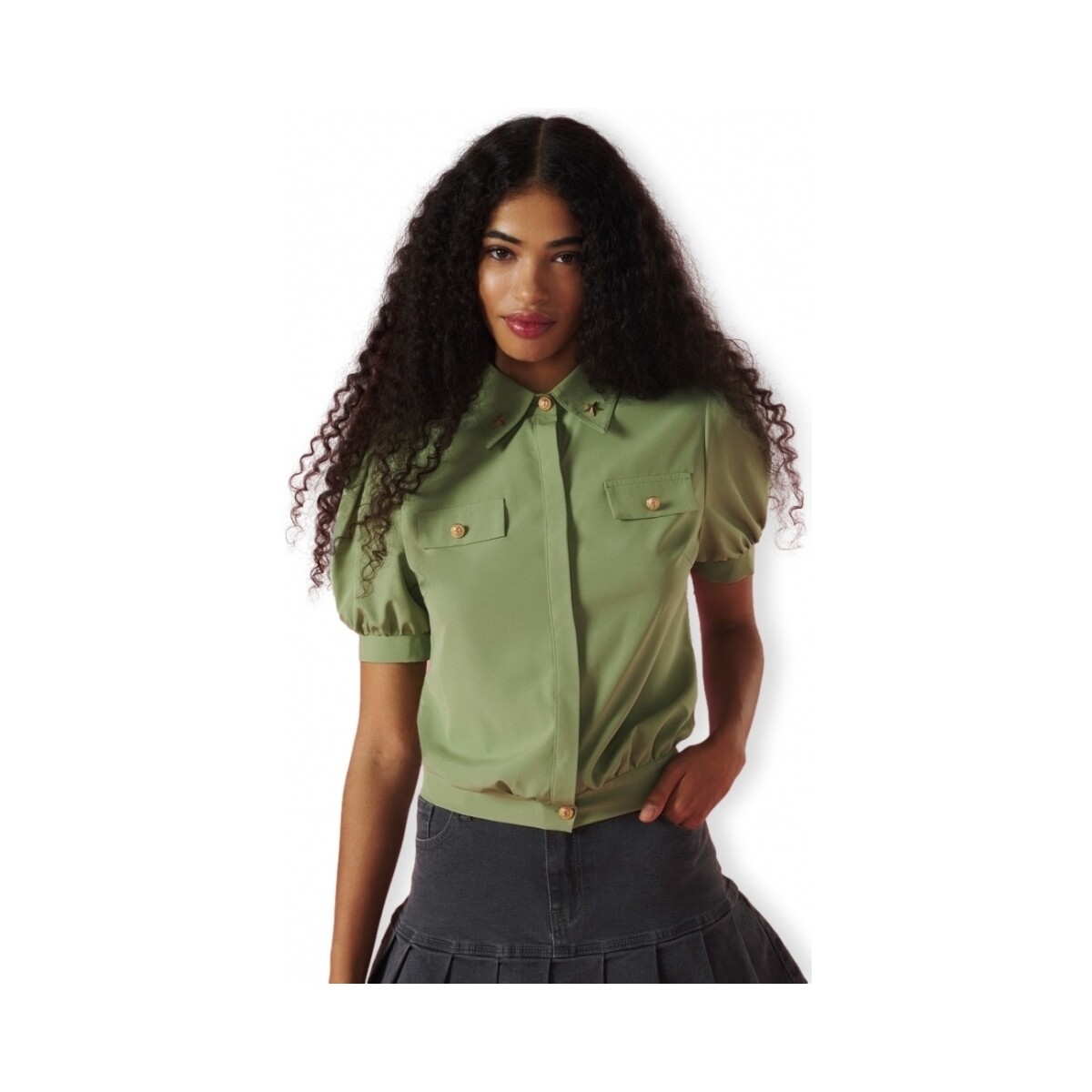 Abbigliamento Donna Top / Blusa Minueto Top Bailey - Green Verde