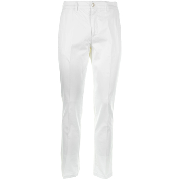 Abbigliamento Uomo Pantaloni Cruna Pantalone Brera bianco Giallo