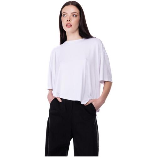Abbigliamento Donna Top / T-shirt senza maniche Ixos JERSEY ARANCIA MECCANICA Bianco