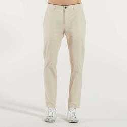 Abbigliamento Uomo Pantaloni da tuta Department Five pantalone chino tessuto panna Bianco